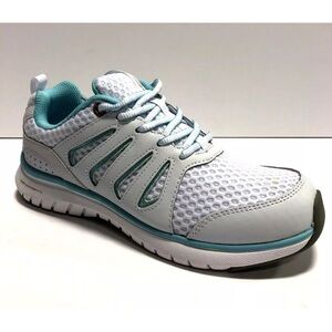 Copper Fit Women’s Pace Lace-Up Sneakers White, Size 8 M